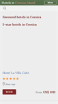 Mobile Screenshot of hotel-in-corsica.com